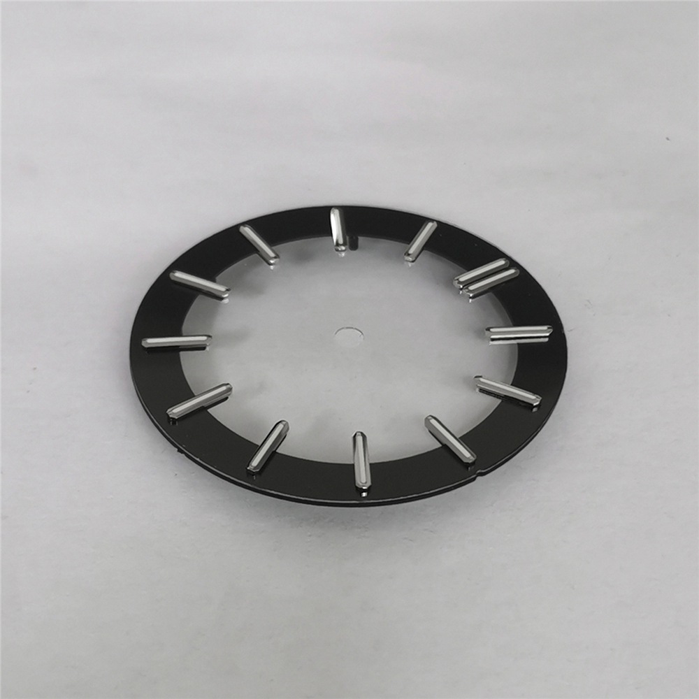 Custom OEM Watch Dial with Super Luminous Transparent Dial Bulk Production Seiko Quality For NH70 movement - Beryl Watch