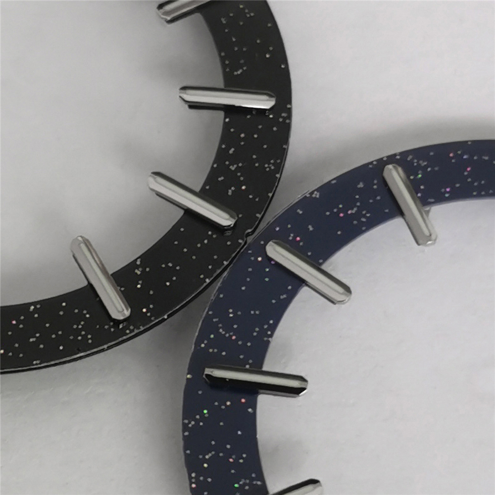 Custom OEM Watch Dial with Super Luminous Transparent Dial Bulk Production Seiko Quality For NH70 movement - Beryl Watch