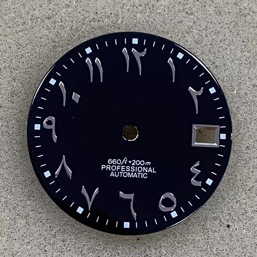 Luxury Watch Spare Parts Manufacturers Custom Mod Arabic Number Dial Green With Rolex Quality For Seiko NH35 Movt - Beryl Watch
