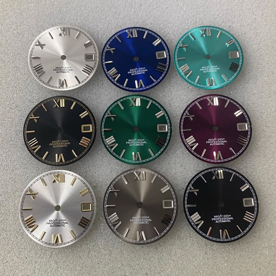 Watch Dial Suppliers wholesale custom NH35 watch dial 28.5mm for seiko quality watches