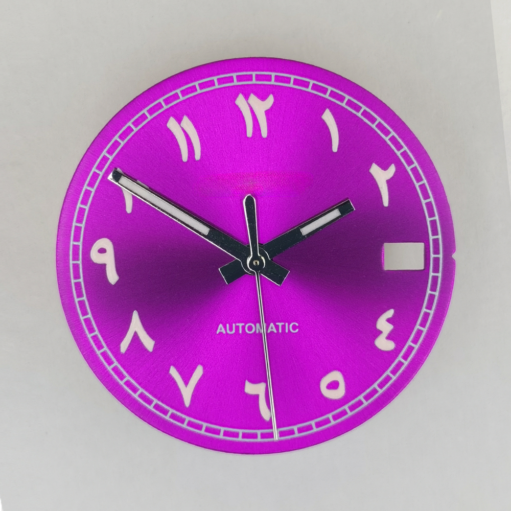 Factory Wholesale Custom Arabic Dials 28.5mm NH35 Watch Dial with Seiko Quality - Beryl Watch