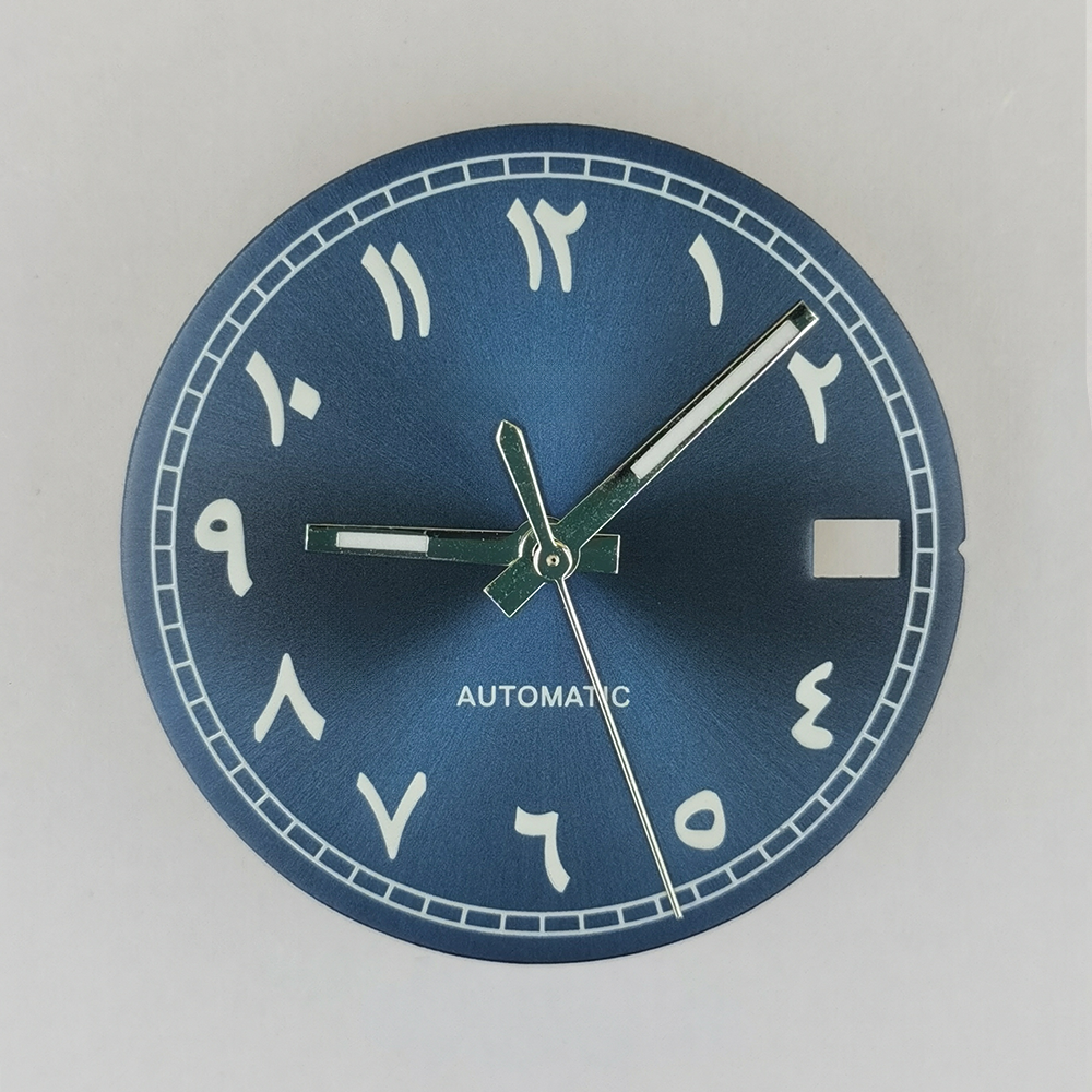 Factory Wholesale Custom Arabic Dials 28.5mm NH35 Watch Dial with Seiko Quality - Beryl Watch