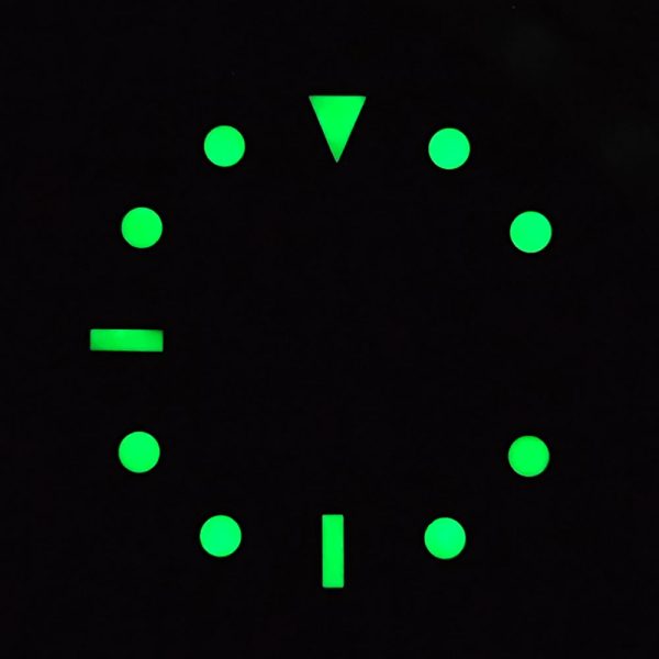 Wholesale modified 29mm sunray watch dial accessories luminous for Seiko Mod NH36 calendar movement Rolex quality - Beryl Watch