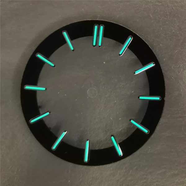Custom OEM Watch Dial with Super Luminous Transparent Dial Bulk Production Seiko Quality For NH70 movement - Beryl Watch