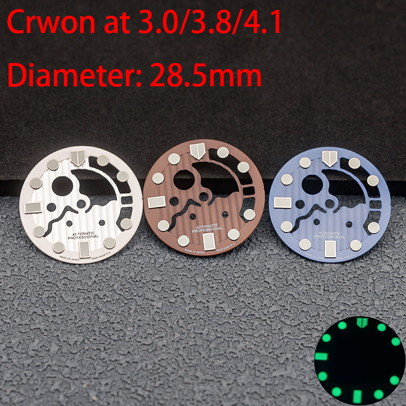 Manufacturer CNC Skeleton Watch Dial OEM ODM Design For Seiko 7s26 NH35 NH36 Movt - Beryl Watch