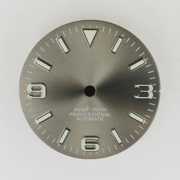Rolex Quality Watch Spare Parts Dial 28.5mm with Metal Logo for Ultimate Watch Face Customization - Beryl Watch