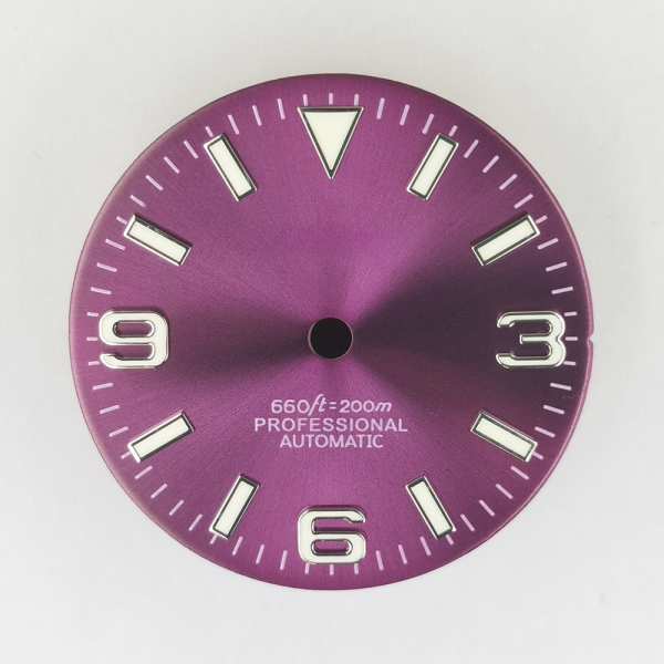 Rolex Quality Watch Spare Parts Dial 28.5mm with Metal Logo for Ultimate Watch Face Customization - Beryl Watch