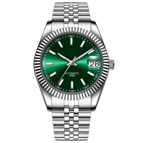 STEELDIVE SD1933 Watch: 39mm Stainless Steel Men's Automatic Timepiece - Beryl Watch
